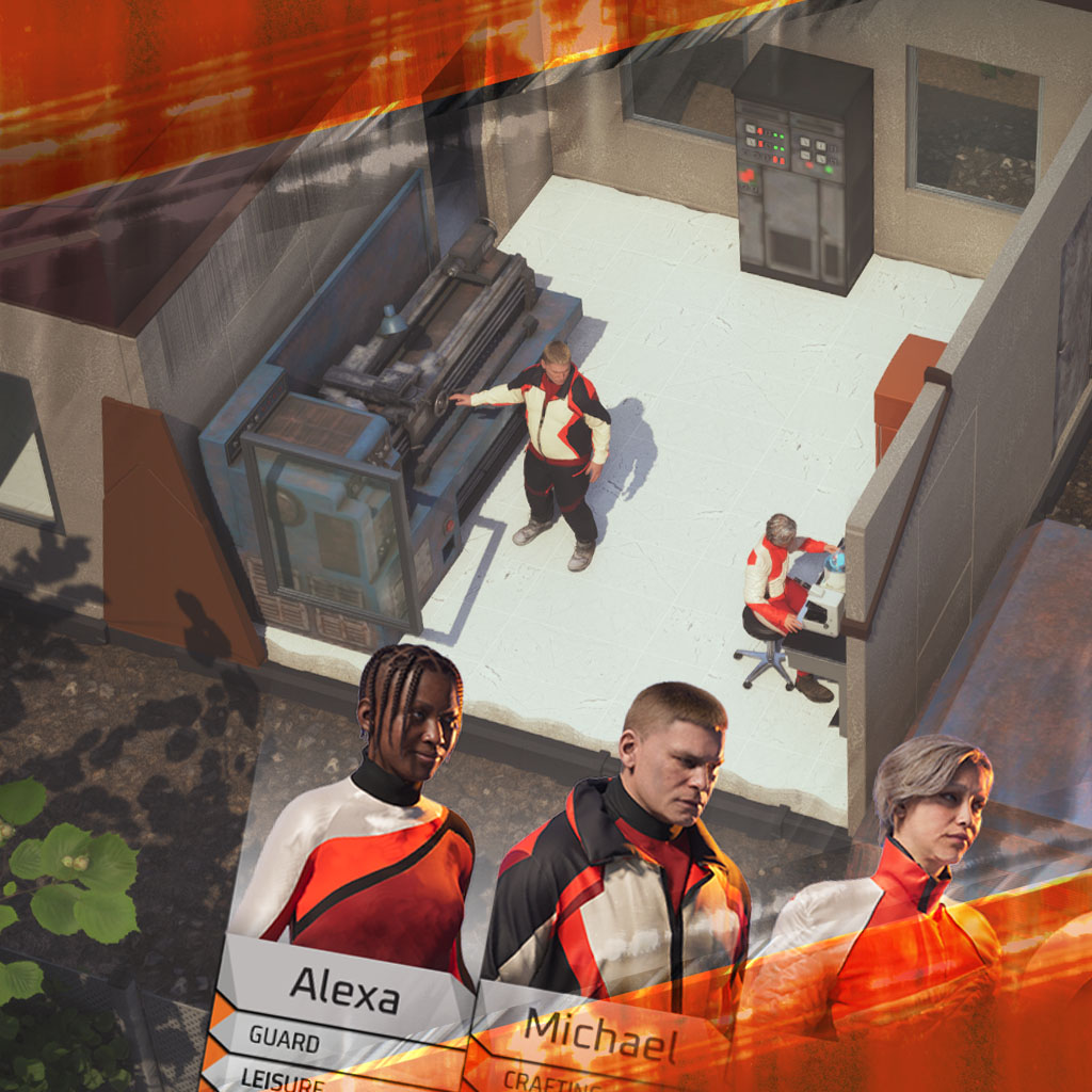 Base building in a post-apocalyptic world